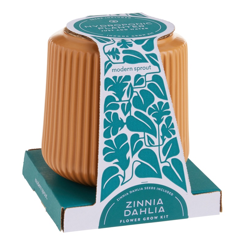 Modern Sprout Zinnia Dahlia Flower Grow Kit