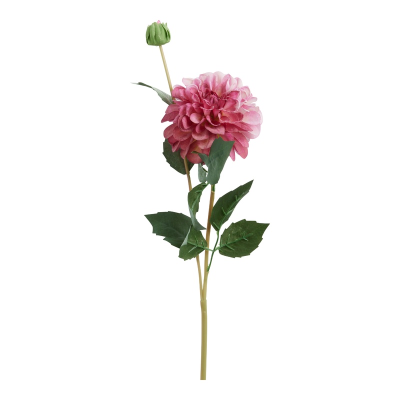 Purple Faux Chrysanthemum Stem