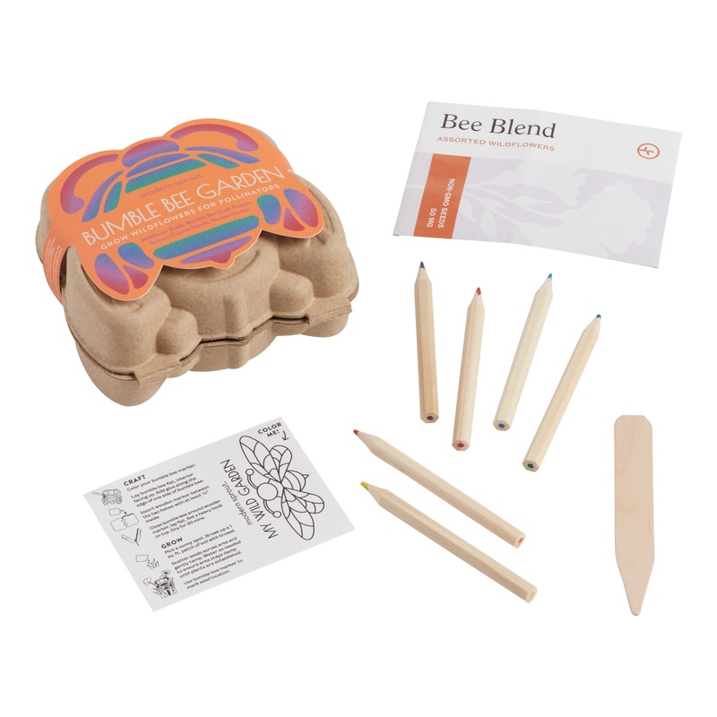 Modern Sprout Curious Critters Bumblebee Garden Kit