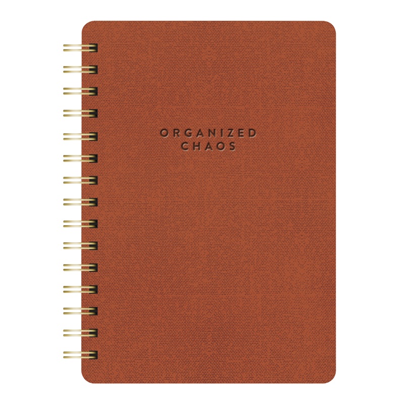 Studio Oh Organized Chaos Spiral Journal