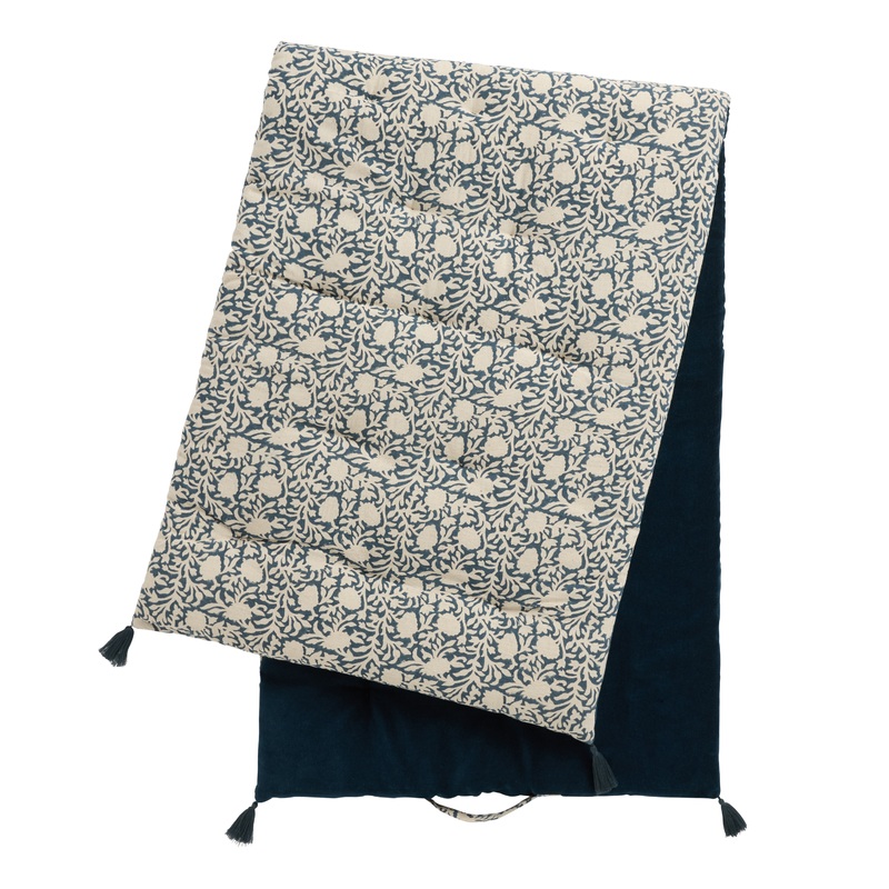 Floral Block Print Lounge Cushion