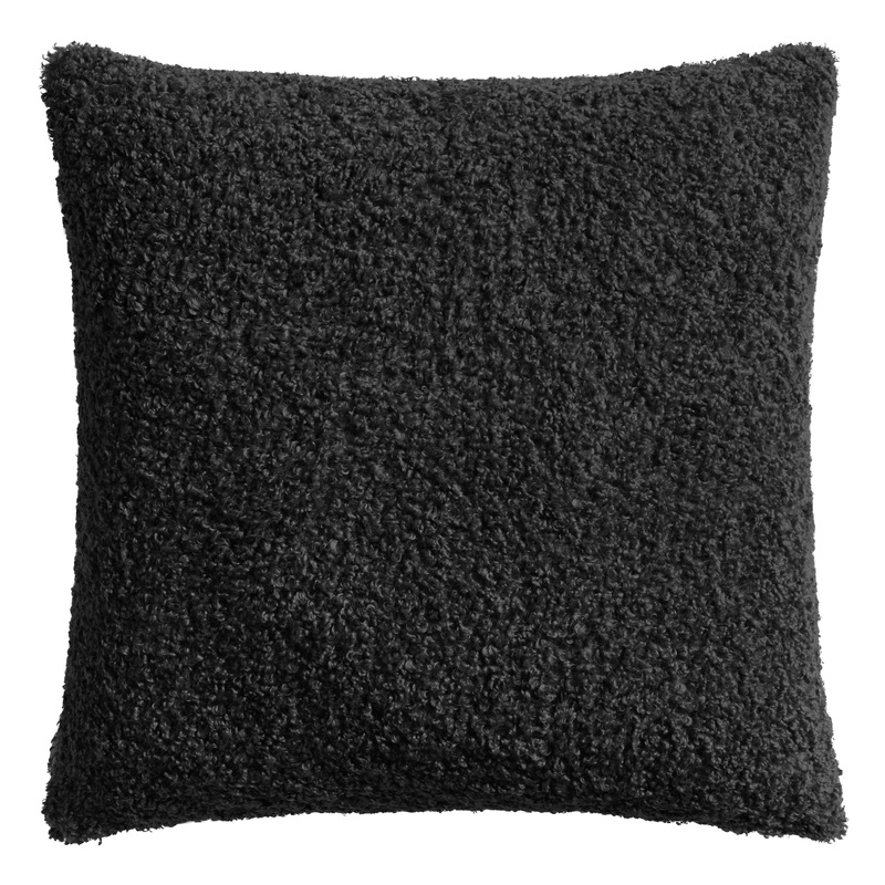 Oversized Textured Boucle Throw Pillow