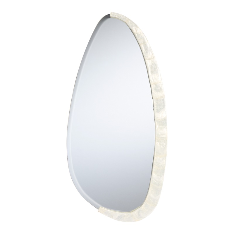 Capiz Shell Organic Wall Mirror