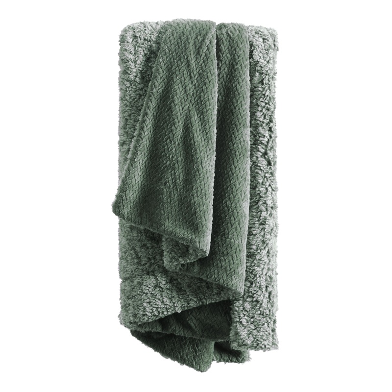 Soft Sherpa Throw Blanket