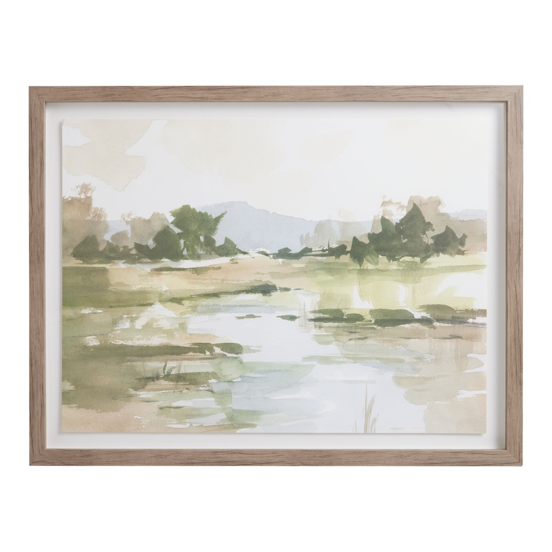 Autumn Stream By Ethan Harper Framed Wall Art