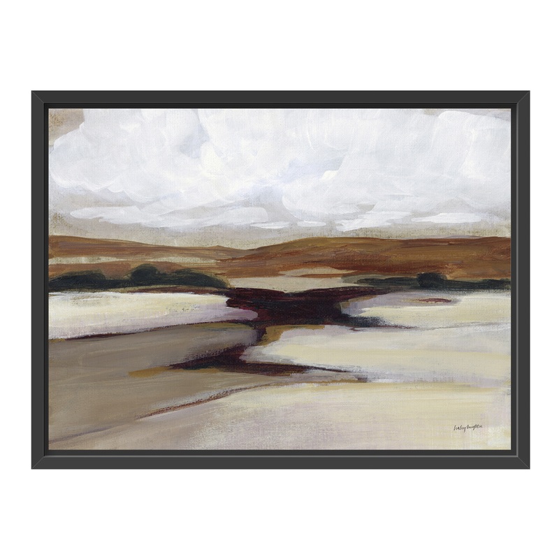 Cranberry Flats by Haley Knighten Framed Canvas Wall Art