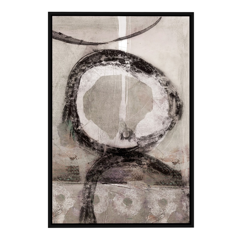 Crescent by Nikki Chu Framed Canvas Wall Art