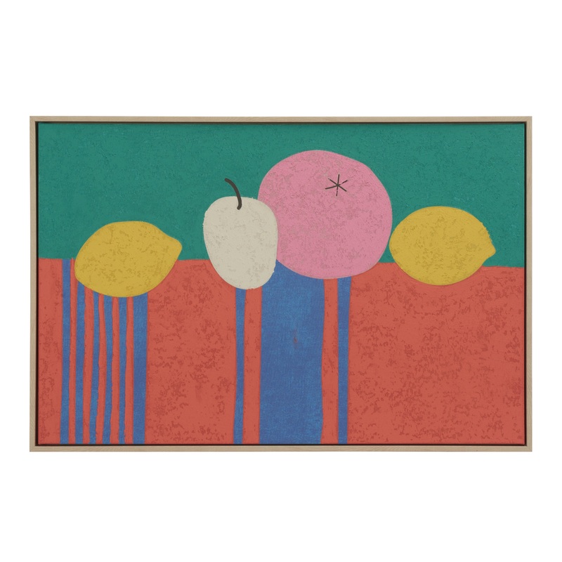 Main Squeeze Framed Canvas Wall Art