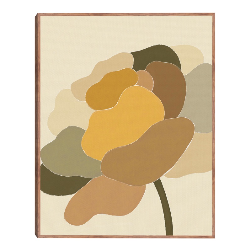 Pastel Peony by Alisa Galitsyna Framed Canvas Wall Art