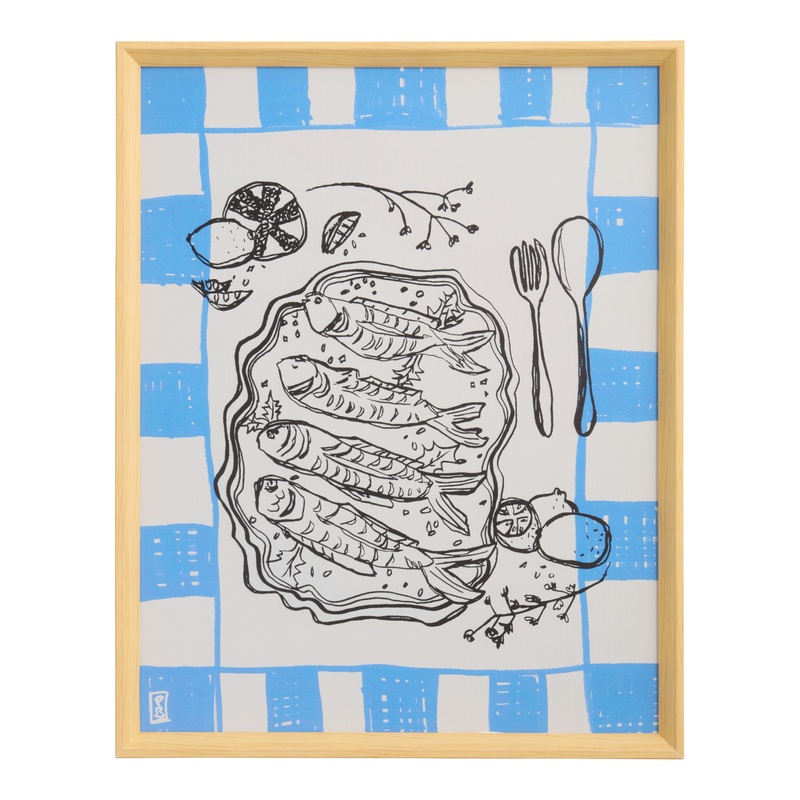 Poisson by Pascale Berkowitz Framed Wall Art