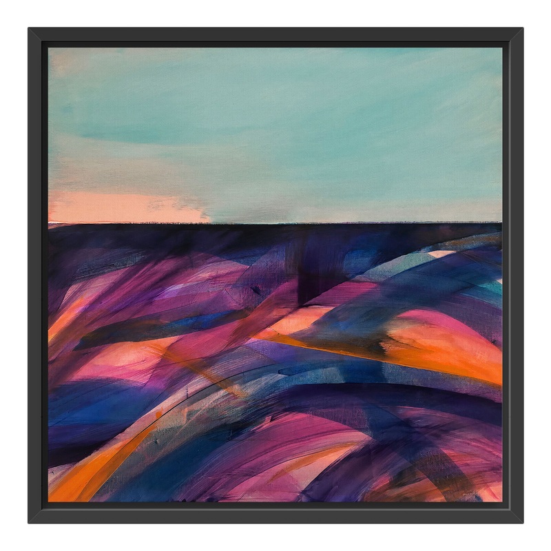 Echo By Luana Asiata Framed Canvas Wall Art