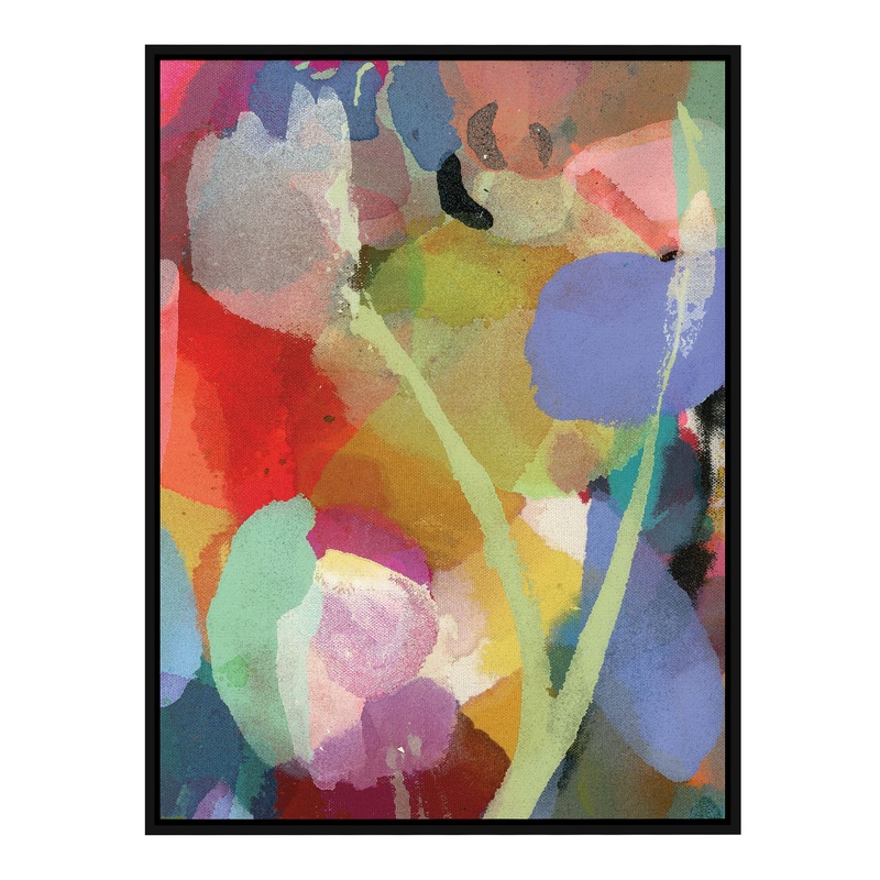 Flora by Wyanne Framed Canvas Wall Art