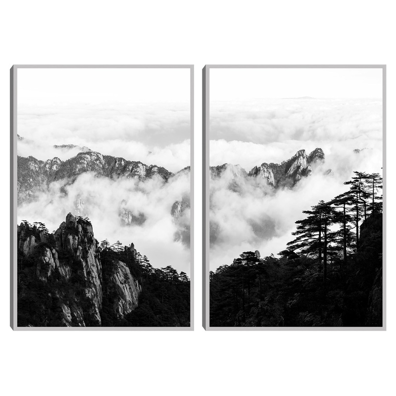 Majestic Morning Diptych by Henry Wentz Wall Art 2 Piece