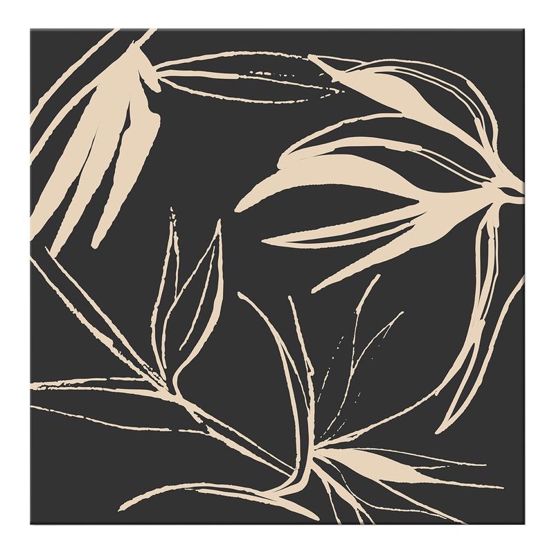 Max & E Abstract Flora V Canvas Wall Art