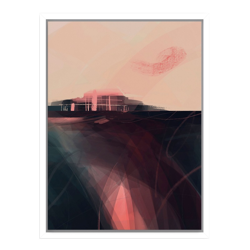 Murmurations I By Luana Asiata Framed Canvas Wall Art