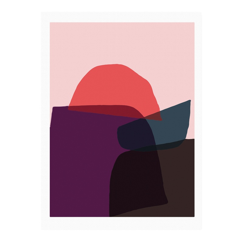 Rocky Shore II By Luana Asiata Canvas Wall Art
