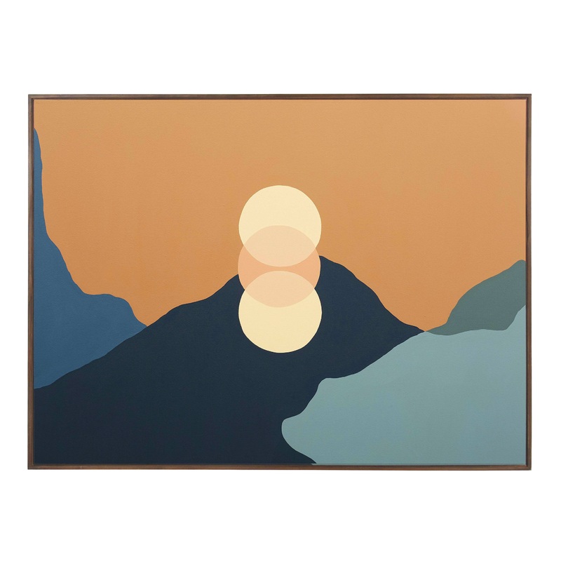 Solar Return By Ana DiGiallonardo Framed Canvas Wall Art