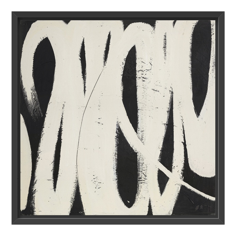 Spinning Around by Freja Framed Canvas Wall Art