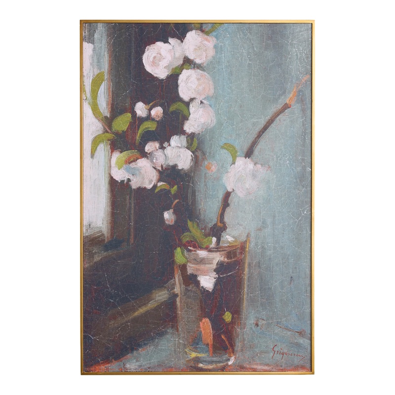 Vintage Botanical Framed Paper Wall Art