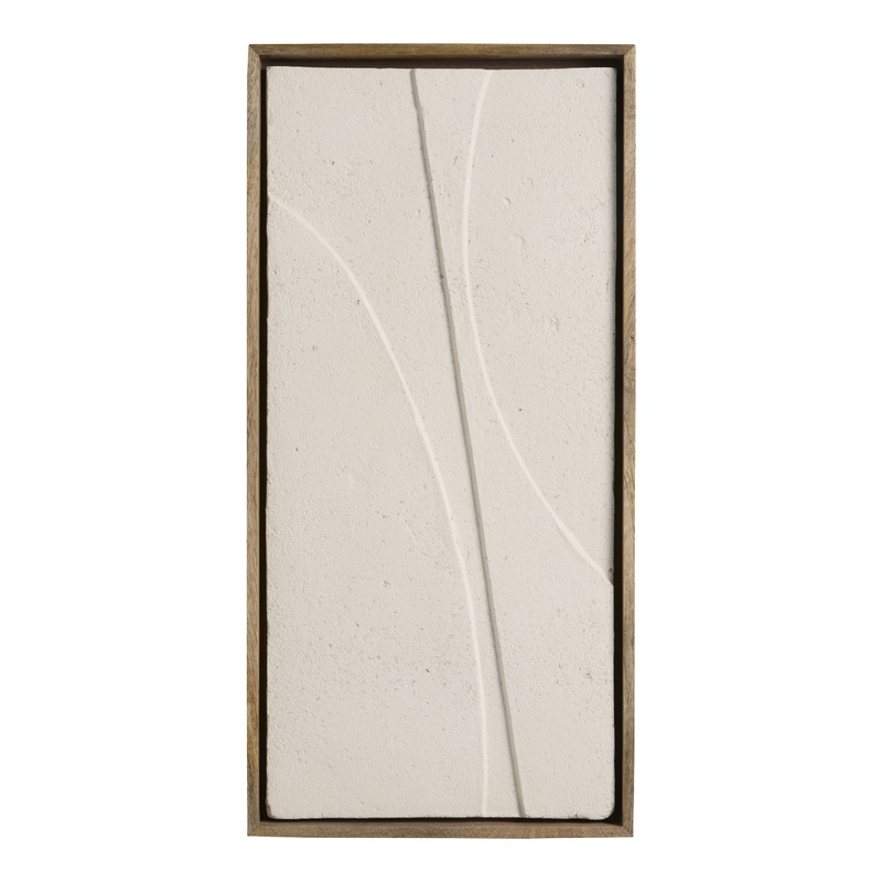 Dove Gray Ecomix Panel Framed Wall Decor