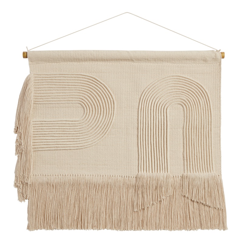 Off White Arches Wall Hanging