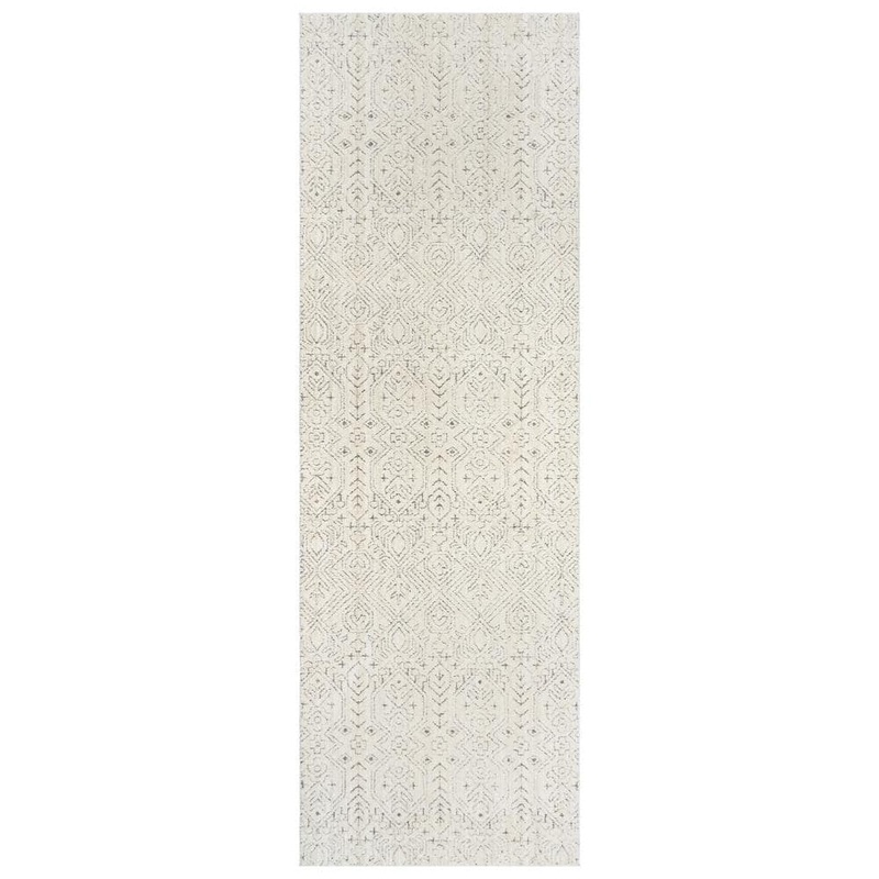 Gertmenian Sydney Senna Cream 3 ft. x 8 ft. Moroccan Indoor Runner Rug 27313