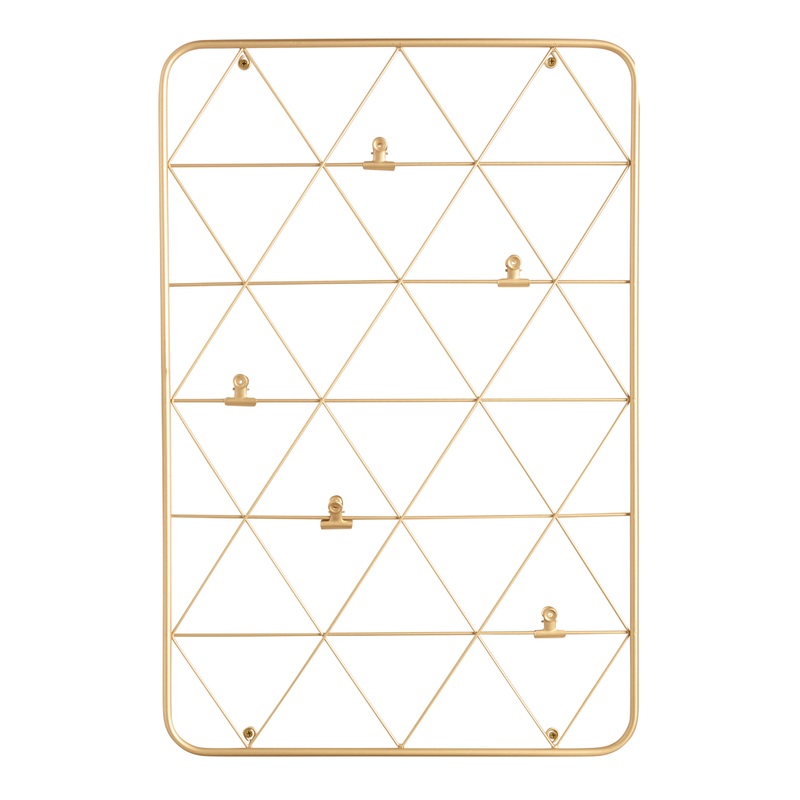 Gold Wire Photo Clip Wall Frame