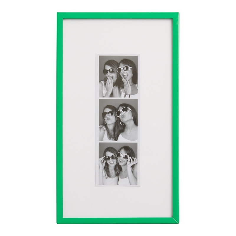 Green Metal Photobooth Wall Picture Frame