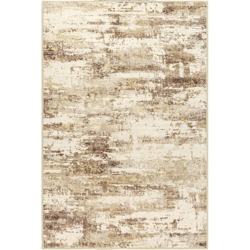 HaiiMeid Jupiter Brown 9 ft. x 12 ft. Washable Modern Abstract Area Rug X24IU0070H-191