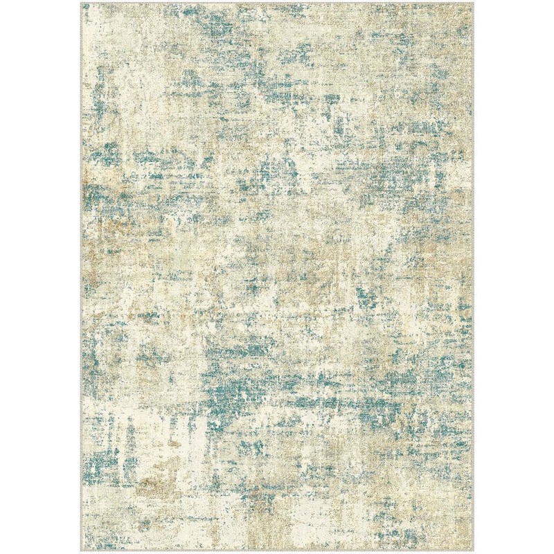 HaiiMeid Morocco Blue/Brown 8 ft. x 10 ft. Modern Abstract Area Rug X23IU0044H-281