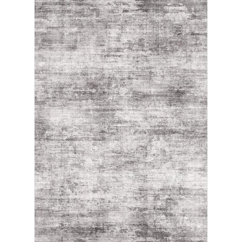 HaiiMeid Aurora Gray 4 ft. x 6 ft. Modern Abstract Area Rug X24IU0036H-146