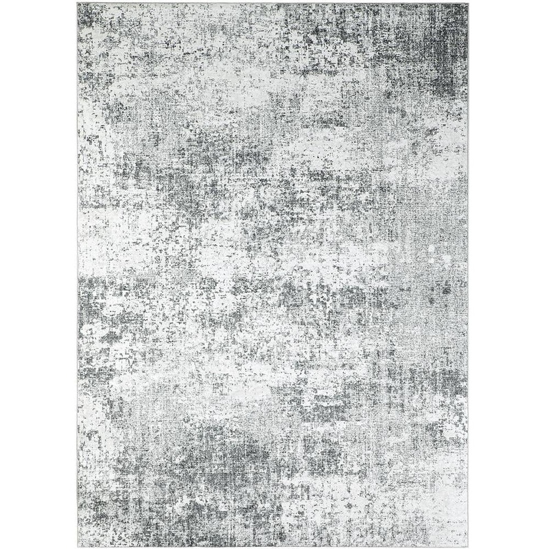 HaiiMeid Mist 8 ft. x 10 ft. Grey Modern Abstract Area Rug X23IU0041H-281