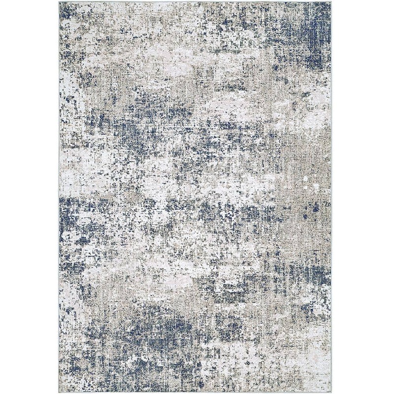 HaiiMeid Mist Brown 2 ft. x 3 ft. Modern Abstract Area Rug X23IU0041H-323