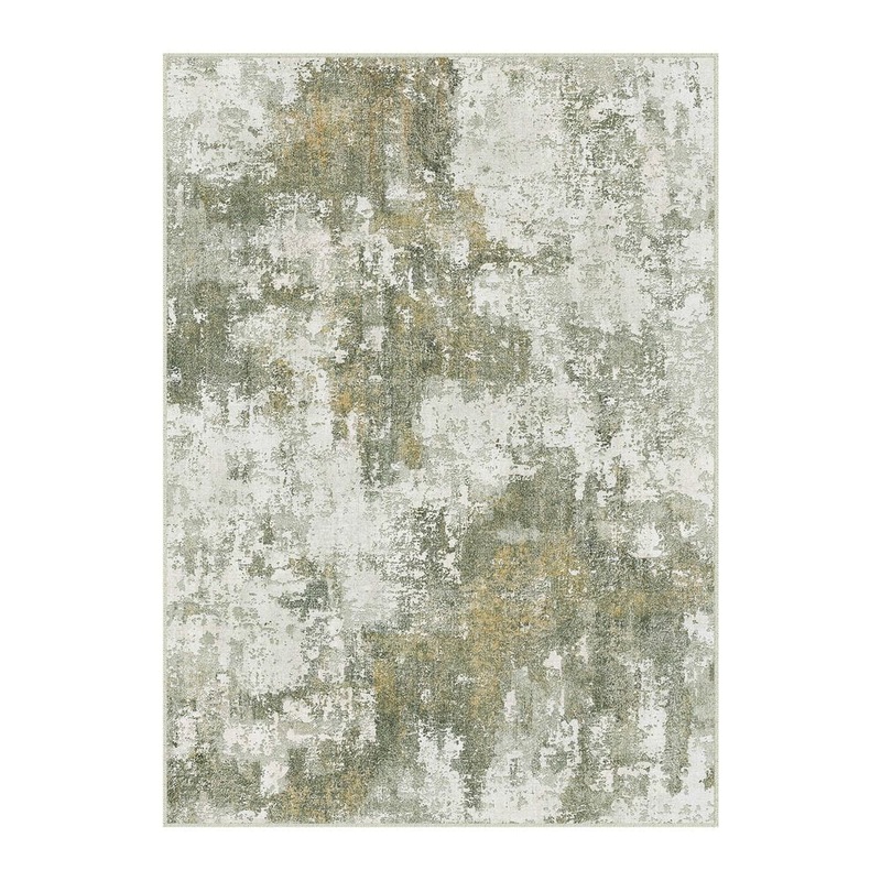 HaiiMeid South Star Beige/Gray 6 ft. x 9 ft. Washable Modern Abstract Area Rug X25IU0011H-169