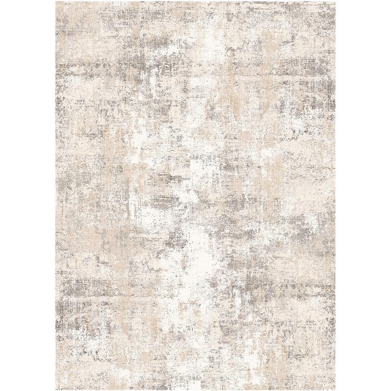 HaiiMeid Van Gogh 8 ft. x 10 ft. Beige/Grey Modern Abstract Area Rug X24IU0057H-281