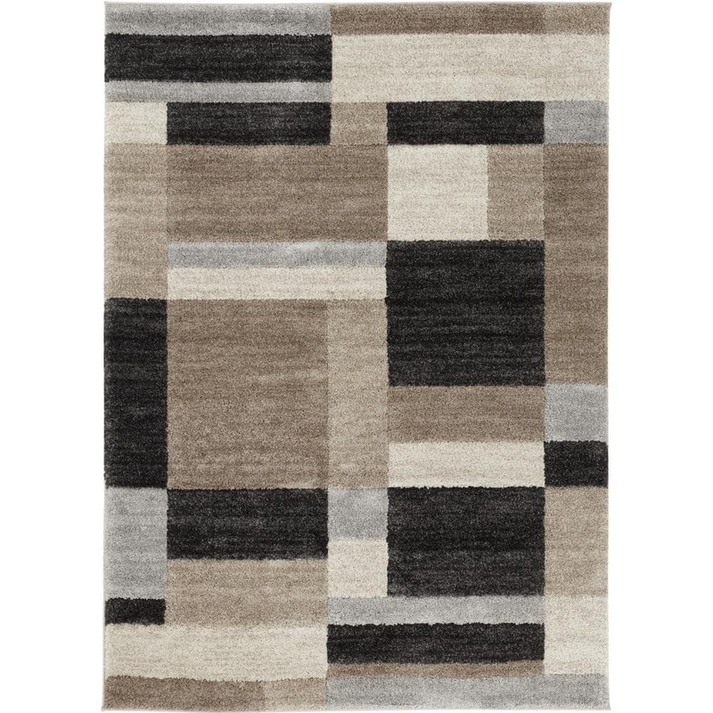 Home Decorators Collection Bazaar Multi-Colored 5 ft. x 7 ft. Geometric Area Rug 33775