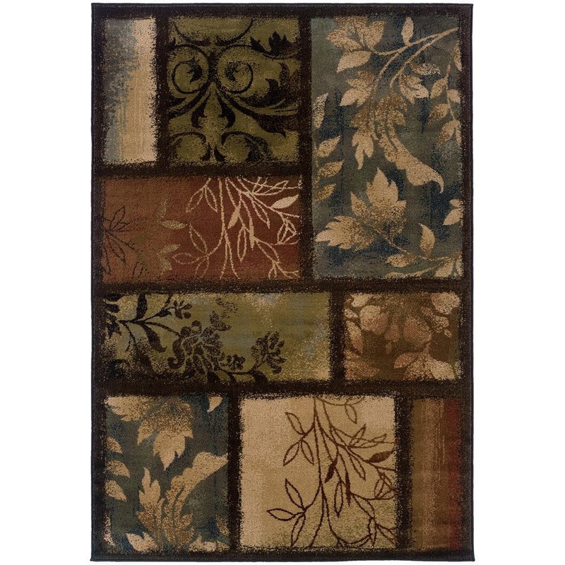 Home Decorators Collection Branches Brown 7 ft. x 10 ft. Area Rug 0850650820