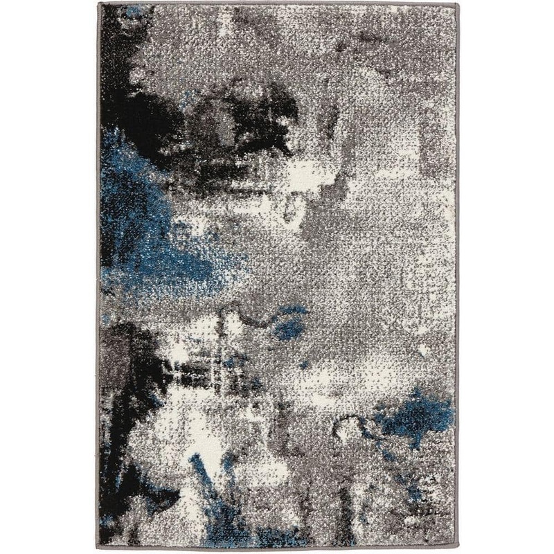 Home Decorators Collection Journey Gray 2 ft. x 3 ft. Scatter Rug 25061