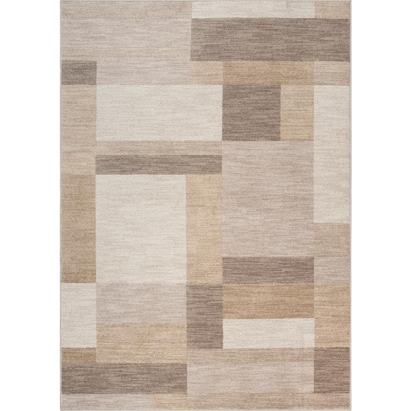 Home Decorators Collection Luxe Layers Taupe 5 ft. x 7 ft. Area Rug 66115