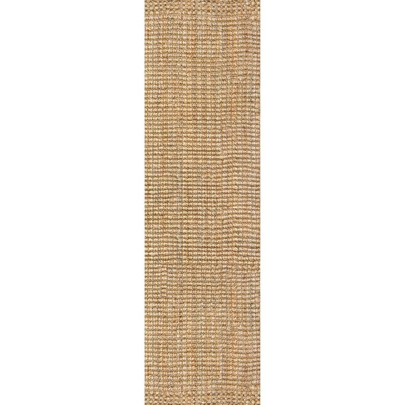 Home Decorators Collection Raleigh Jute Boucle Natural 2 ft. x 7 ft. Runner Rug 8959830102×7