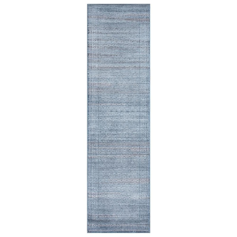 Home Decorators Collection Brair Blue 2 ft. x 7 ft. Runner Rug 51162