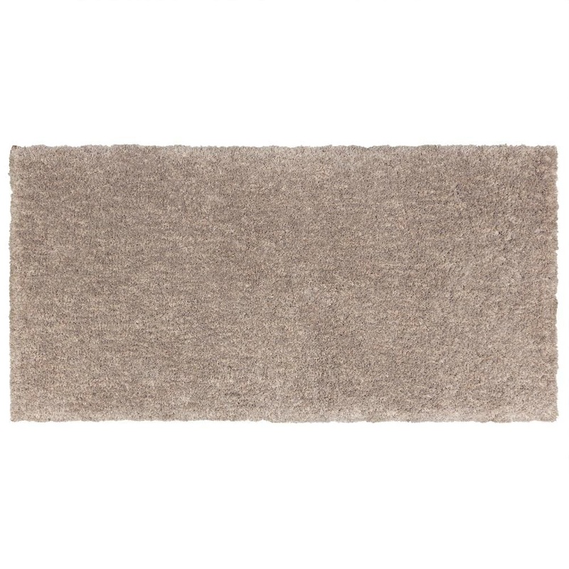 Home Decorators Collection Ethereal Shag Grey Doormat 2 ft. x 4 ft. Rectangle Braided Area Rug 447106