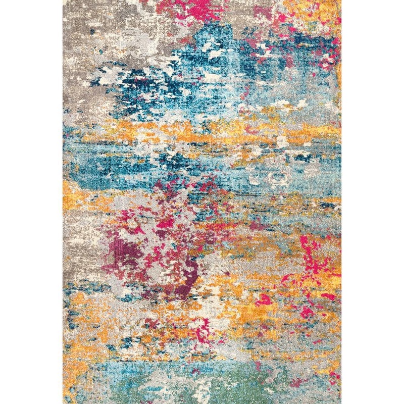 Home Decorators Collection Monet Modern Multi 5 ft. x 8 ft. Area Rug KKCB54A-53077