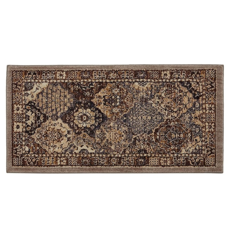 Home Decorators Collection Patchwork Gray 2 ft. x 4 ft. Medallion Scatter Area Rug 575915