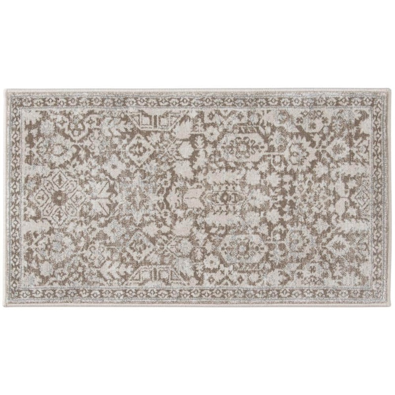 Home Decorators Collection Skyline Light Brown/Beige 2 ft. x 3 ft. Floral Scatter Area Rug 2838MUB23HCM200
