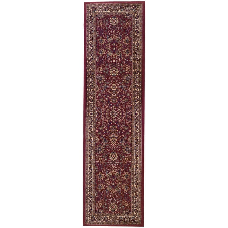 Home Decorators Collection Westminster Red 3 ft. x 9 ft. Runner Rug 0387581110