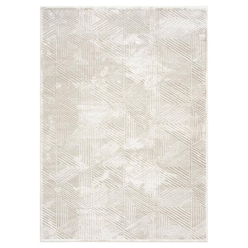 Home Dynamix Bazaar Zen Cream 2 ft. x 7 ft. Abstract Runner Rug 4-5012-102
