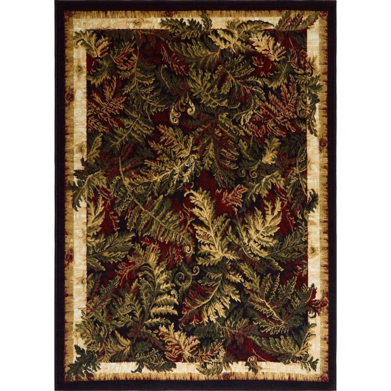 Home Dynamix Optimum Black/Beige 5 ft. x 7 ft. Indoor Area Rug 2-11033-450