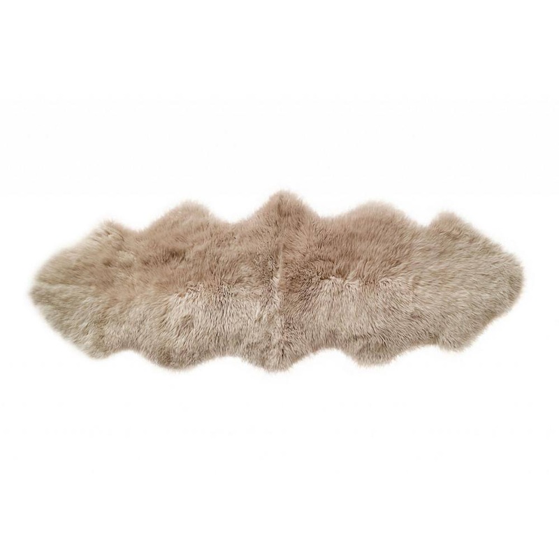 HomeRoots 2′ X 6′ Platinum New Zealand Lambs Wool Handmade Area Rug 2000482896