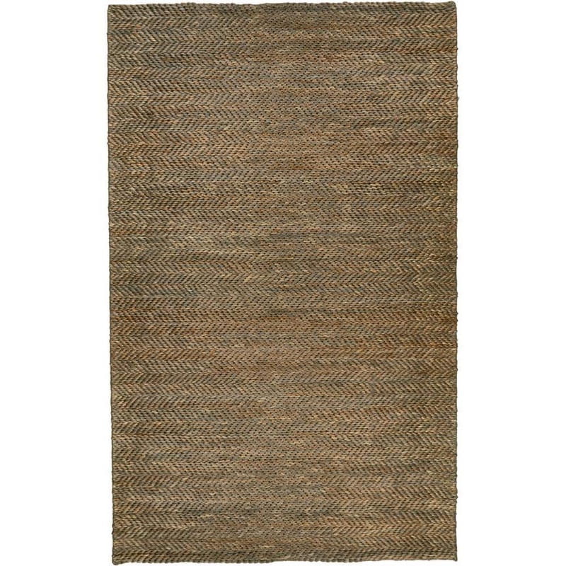 HomeRoots 8 x 11 Brown Solid Color Area Rug 2000511436